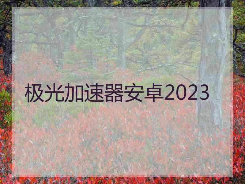 极光加速器安卓2023