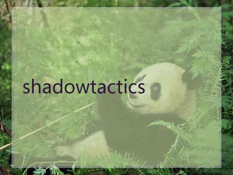 shadowtactics