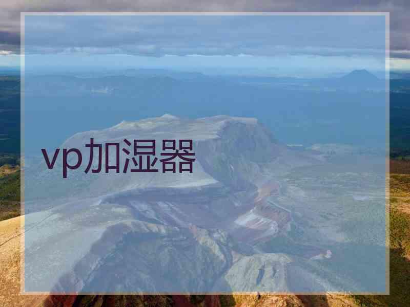 vp加湿器