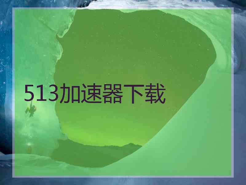 513加速器下载