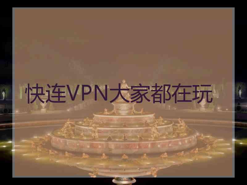 快连VPN大家都在玩