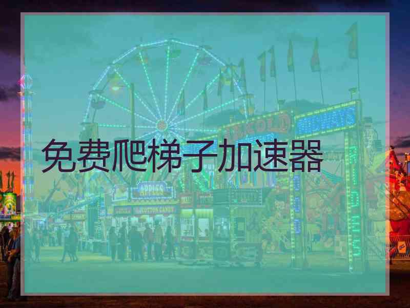 免费爬梯子加速器