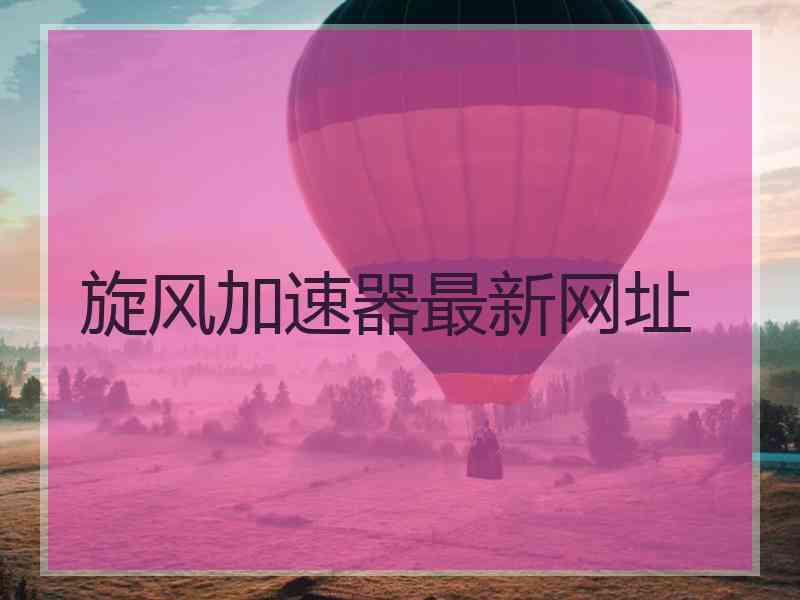 旋风加速器最新网址