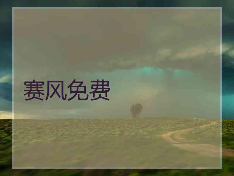 赛风免费