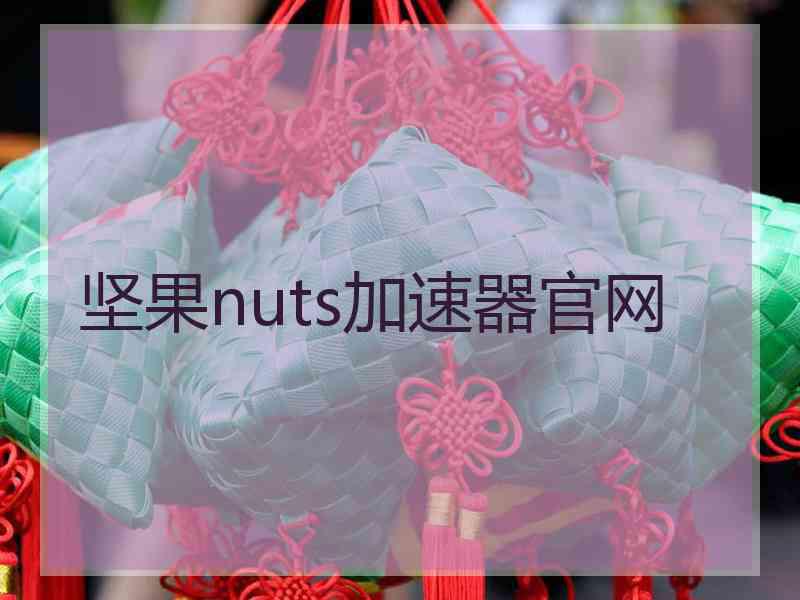 坚果nuts加速器官网