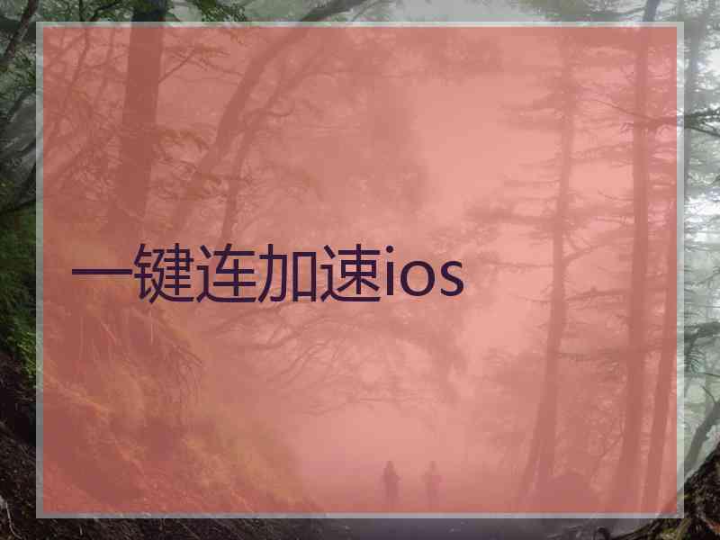 一键连加速ios