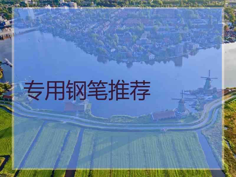 专用钢笔推荐