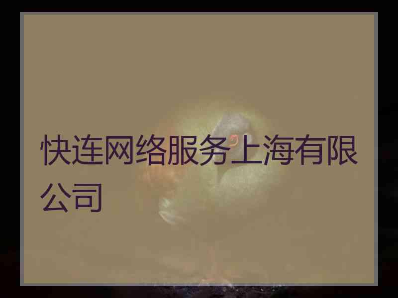 快连网络服务上海有限公司
