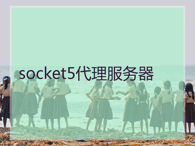 socket5代理服务器