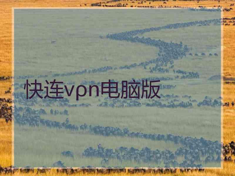 快连vρn电脑版