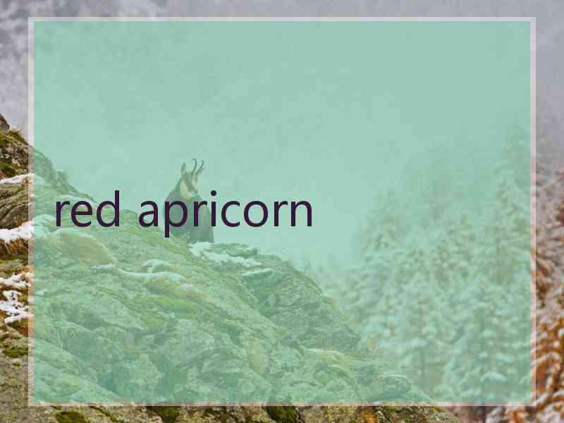 red apricorn