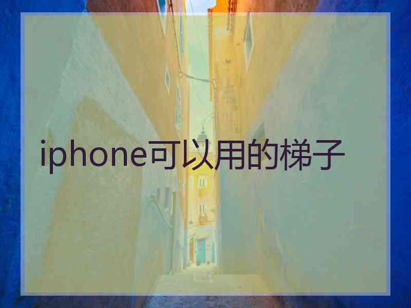 iphone可以用的梯子
