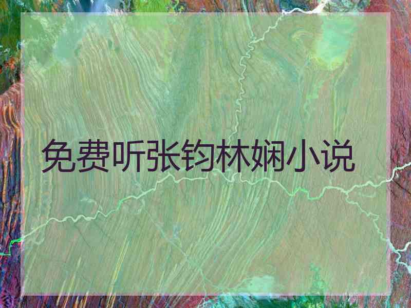 免费听张钧林娴小说