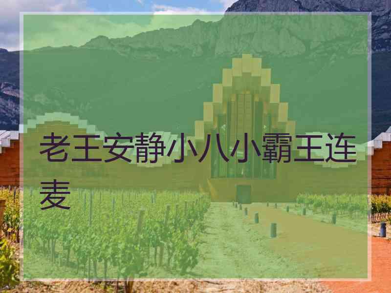 老王安静小八小霸王连麦