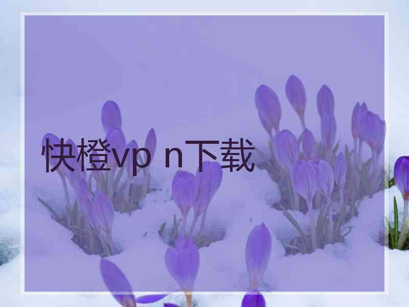 快橙vp n下载