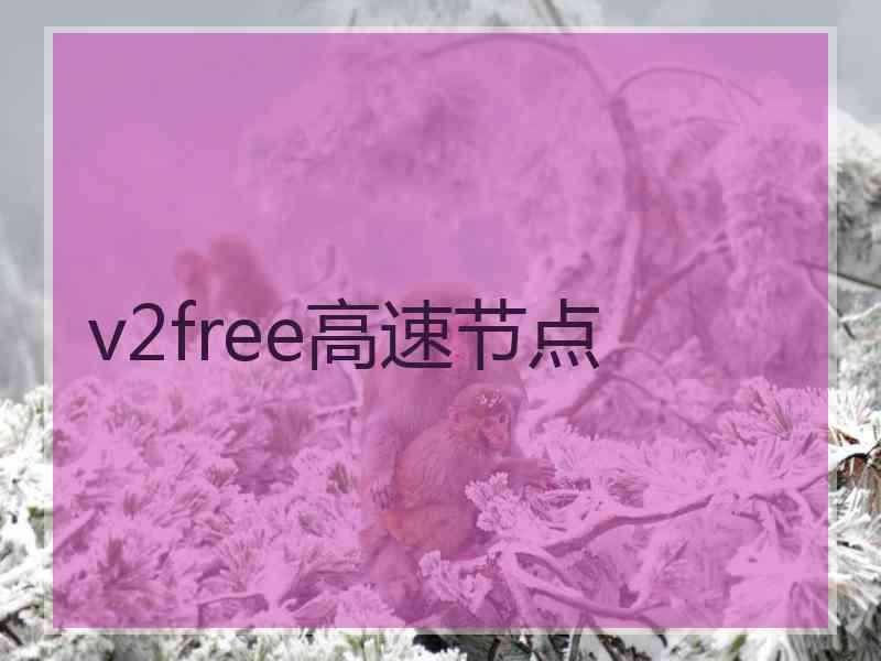 v2free高速节点