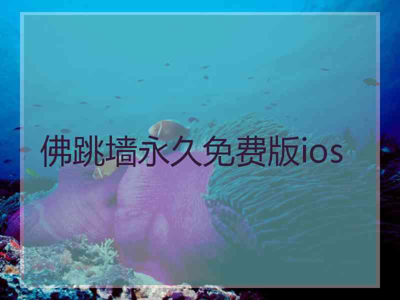 佛跳墙永久免费版ios