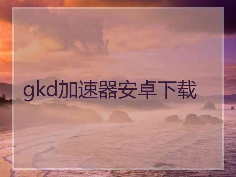 gkd加速器安卓下载