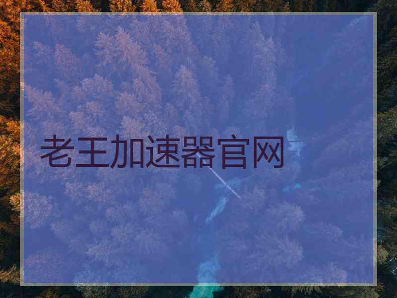 老王加速器官网